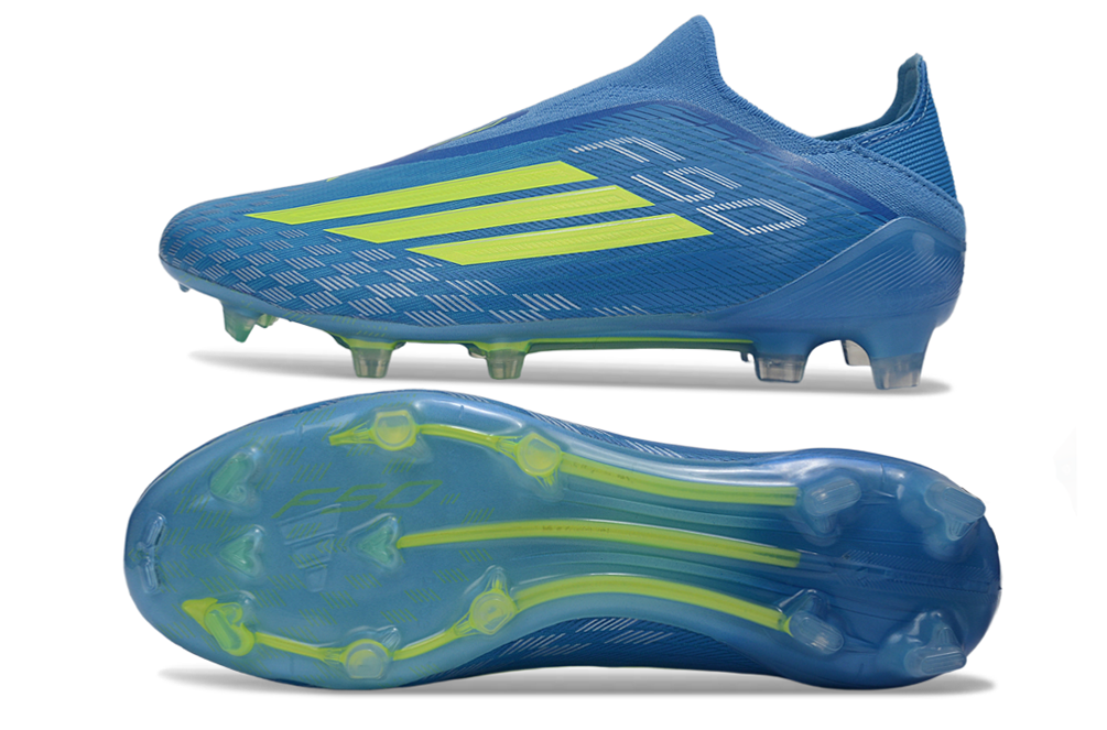 F50 TF ICE PRECISION ZONDER VETERS BLAUW GEEL