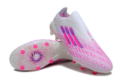 F50 ELITE LIGHTSTRIK ZONDER VETERS ROZE WIT