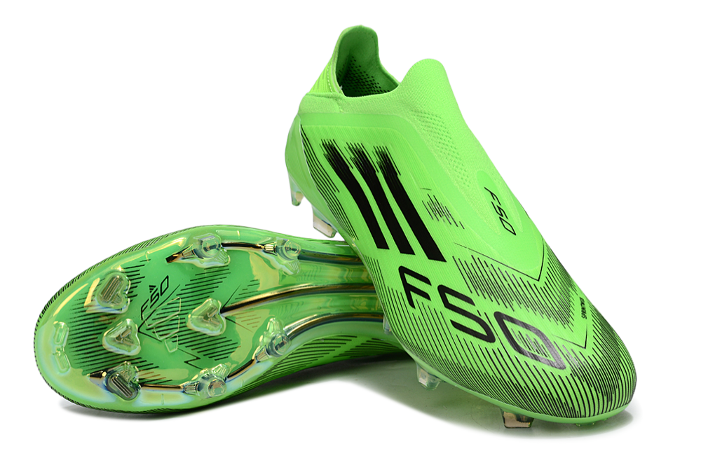 F50+ ZONDER VETERS GROEN ZWART