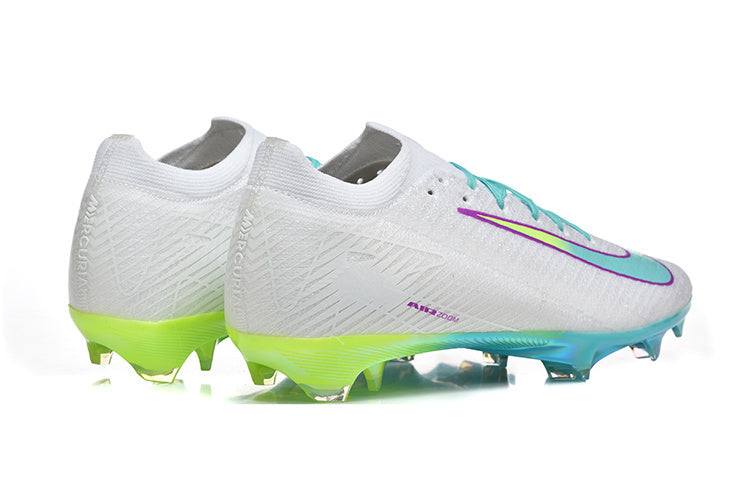 AIR ZOOM MERCURIAL VAPOR 16 WIT BLAUW GROEN
