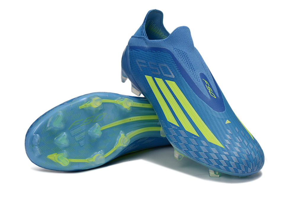 F50 TF ICE PRECISION ZONDER VETERS BLAUW GEEL