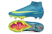 AIR ZOOM MERCURIAL SUPERFLY BLAUW GEEL HOOG
