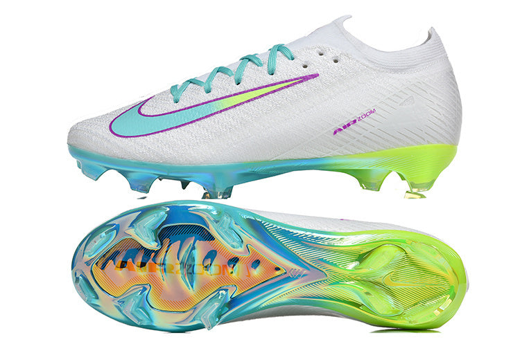 AIR ZOOM MERCURIAL VAPOR 16 WIT BLAUW GROEN