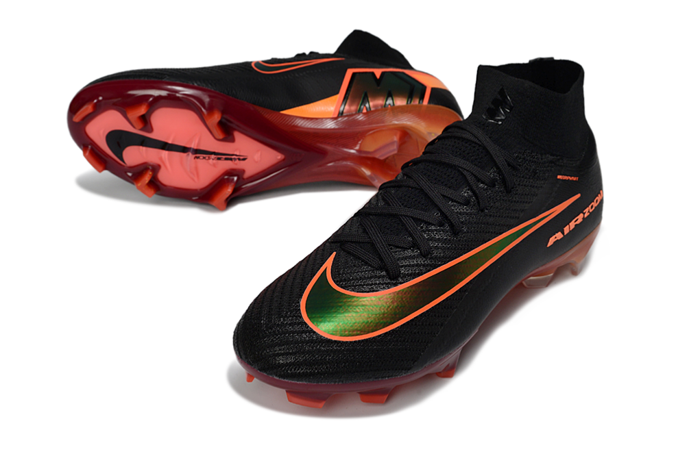 AIR ZOOM MERCURIAL VAPOR ZWART ORANJE HOOG