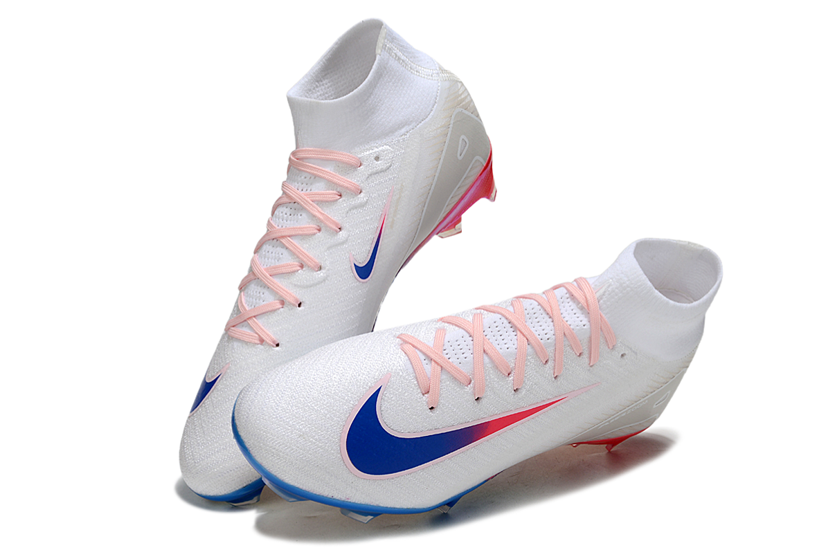 AIR ZOOM MERCURIAL VAPOR 16 WIT BLAUW ROZE HOOG