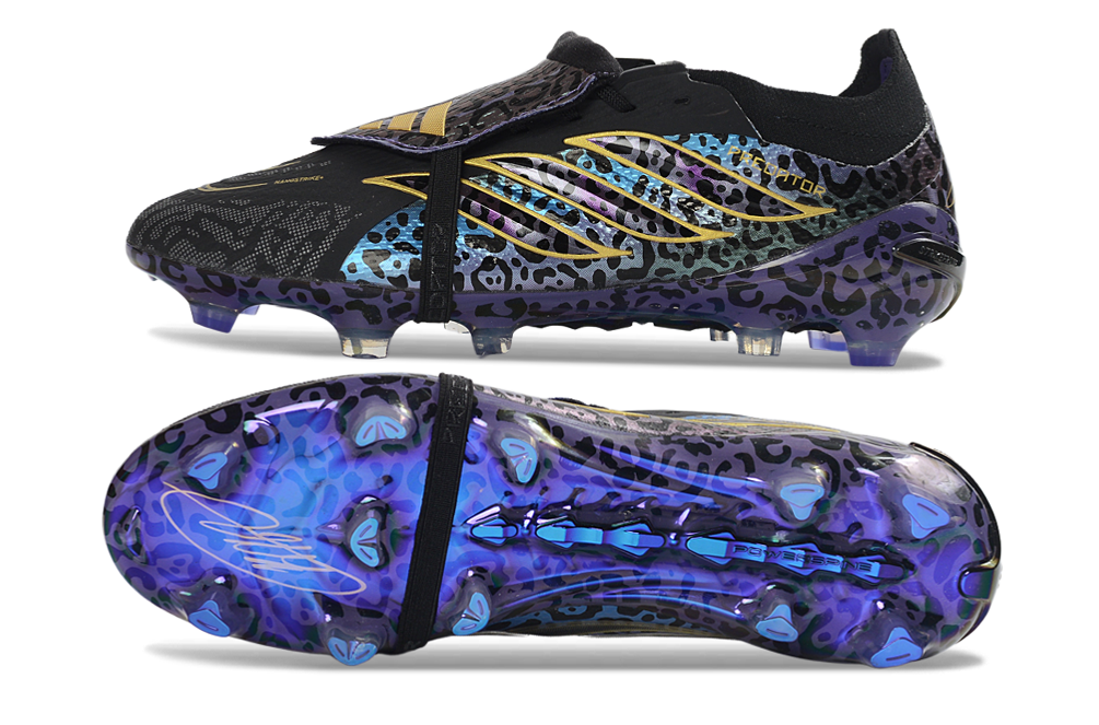 PREDATOR ACCURACY FG PANTHER FUSSBALLSCHUHE SCHWARZ VIOLETT
