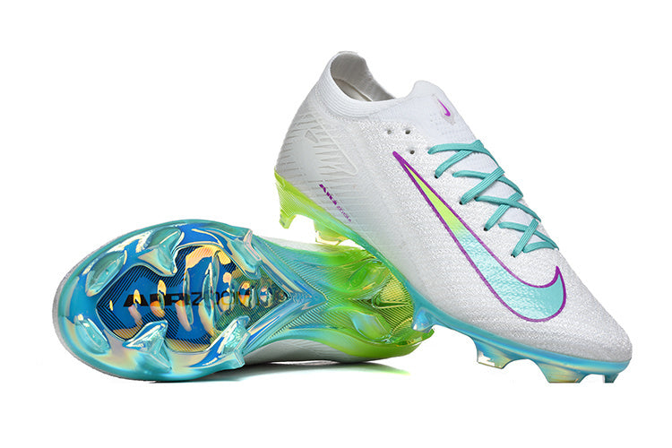 AIR ZOOM MERCURIAL VAPOR 16 WIT BLAUW GROEN
