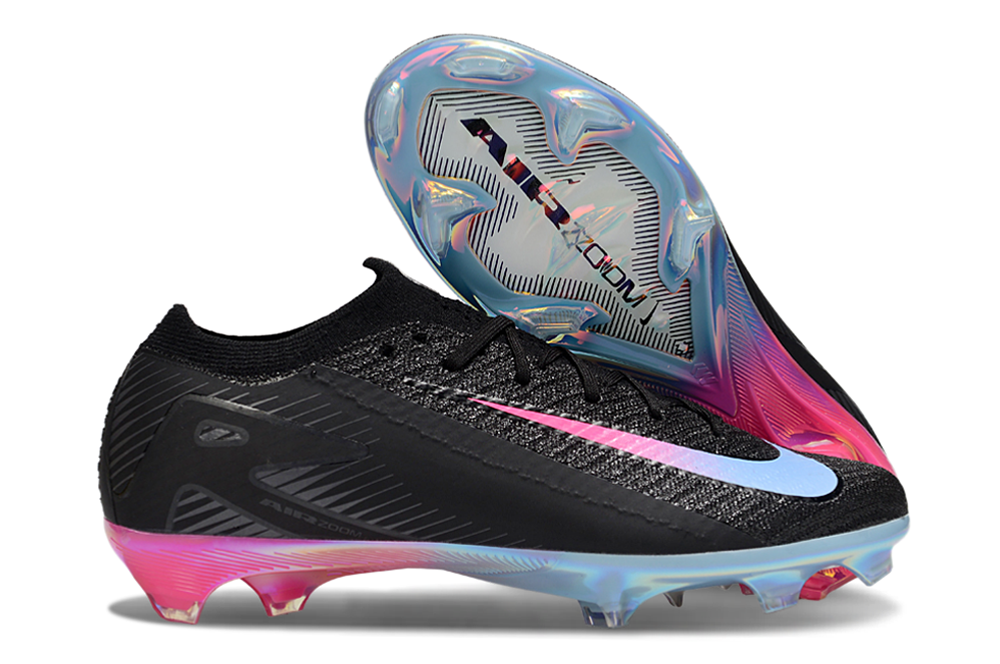 AIR ZOOM MERCURIAL VAPOR 16 ELITE ZWART BLAUW ROZE