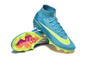 AIR ZOOM MERCURIAL SUPERFLY BLAUW GEEL HOOG