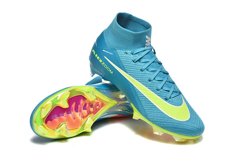 AIR ZOOM MERCURIAL SUPERFLY BLAUW GEEL HOOG