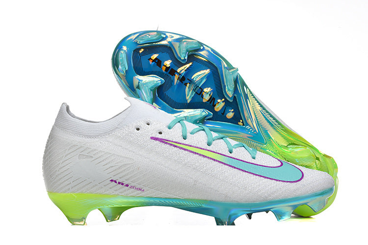 AIR ZOOM MERCURIAL VAPOR 16 WIT BLAUW GROEN